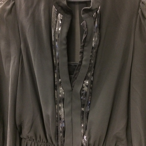 ⚫️ Jessica Simpson ⚫️Sweetheart Black Sheer Dress - Picture 6 of 8